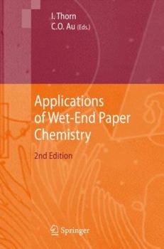 Hardcover Applications of Wet-End Paper Chemistry Book