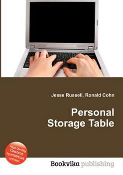 Paperback Personal Storage Table Book
