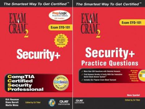 Paperback The Ultimate Security+ Certification Exam Cram 2 Study Kit (Exam SYO-101) Book