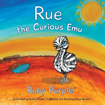 Paperback Rue the Curious Emu Book