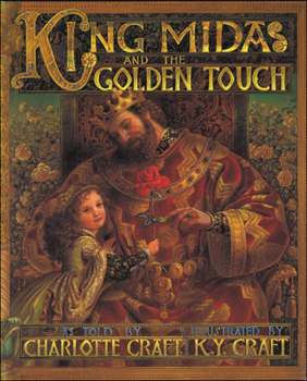 Library Binding King Midas and the Golden Touch Book
