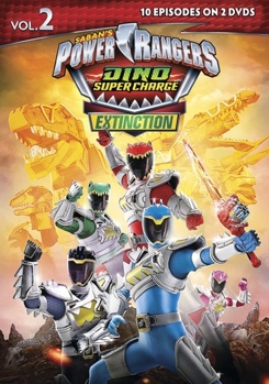 DVD Power Rangers Dino Super Charger: Extinction, Volume 2 Book