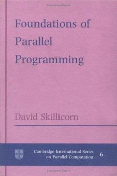 Hardcover Foundations of Parallel Programming Book