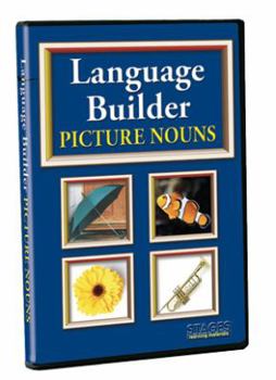 Toy Stages Learning Language Builder Picture Noun Autism Software for ABA Therapy and Speech Articulation Book