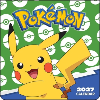 Mini-Disc Pokémon 2027 Mini Wall Calendar Book