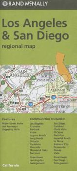 Map Rand McNally Los Angeles & San Diego, California Regional Map Book