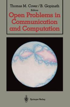 Hardcover Open Problems in Communication and Computation Book