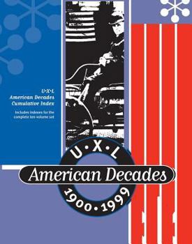 Paperback UXL American Decades Cumulative Index Book