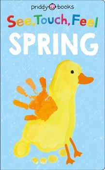 Board book See, Touch, Feel: Spring Book