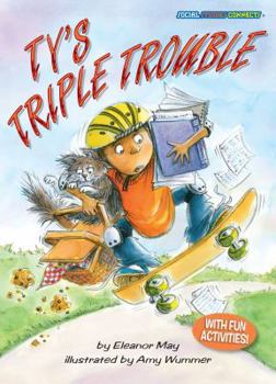 Paperback Ty's Triple Trouble: Volunteering Book