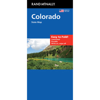 Loose Leaf Colorado Easy to Fold State Map: Cdef Book