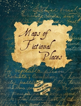 Paperback Maps of Fictional Places Book