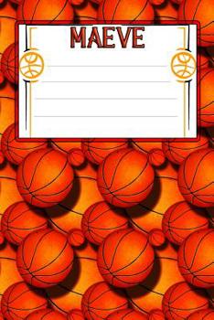Paperback Basketball Life Maeve: College Ruled Composition Book