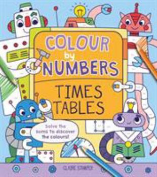 Paperback Colour by Numbers: Times Tables Book