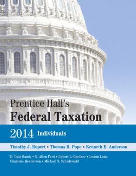 Hardcover Prentice Hall's Federal Taxation 2014 Individuals Book