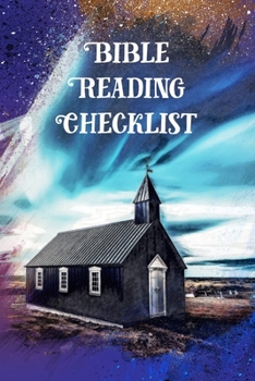Paperback Bible Reading Checklist Book