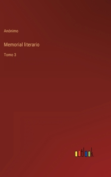 Hardcover Memorial literario: Tomo 3 [Spanish] Book