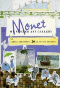 Paperback My Sticker Art Gallery: Monet Book