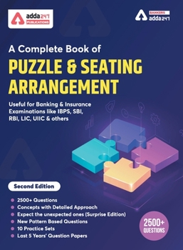 Paperback A Complete Book on Puzzles & Seating Arrangement Englsh Medium Book