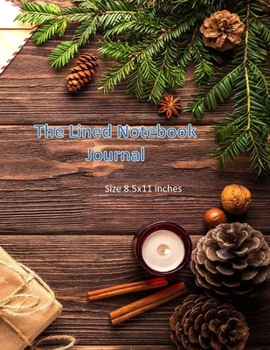 Paperback The lined notebook Journal size 8.5x11 inches - 110 pages for creative writing: It's easy to used and help for your creative ideas, sketching, recordi Book