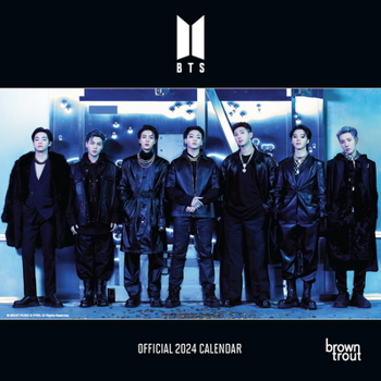 Calendar Bts 2024 7 X 14 Inch Monthly Mini Wall Calendar Book