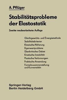 Paperback Stabilitätsprobleme Der Elastostatik [German] Book