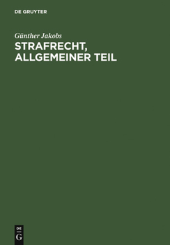 Hardcover Strafrecht, Allgemeiner Teil [German] Book