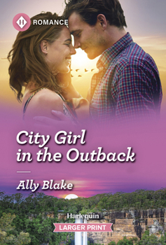 Mass Market Paperback City Girl in the Outback [Large Print] Book