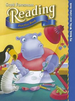 Paperback Reading 2000 My Read, Write, and Listen Practice Book Grade K Book