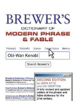 Hardcover Brewer's Dictionary of Modern Phrase &d Fable Book