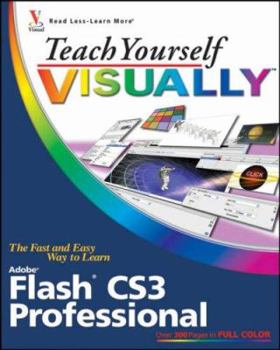 Paperback Teach Yourself Visually Flash CS3 Professional Book