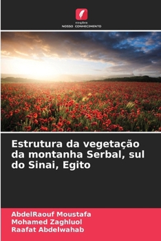 Estrutura da vegetação da montanha Serbal, sul do Sinai, Egito (Portuguese Edition)