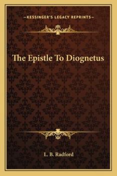 Paperback The Epistle To Diognetus Book