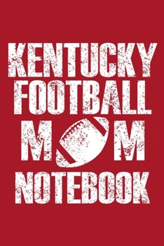 Paperback Kentucky Football Mom: 6x9 inch - lined - ruled paper - notebook - notes Book