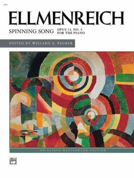 Paperback Spinning Song, Op. 14, No. 4: Sheet Book