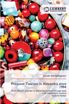 Paperback Pro-poor Tourism in Alexandra since 1994 Book