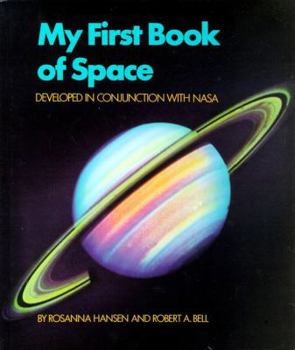 Hardcover My First Book of Space: Developed in Conjunction with NASA Book