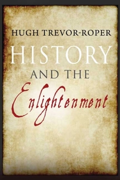 Hardcover History and the Enlightenment Book