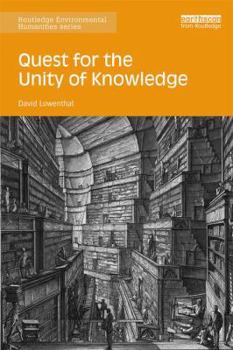 Paperback Quest for the Unity of Knowledge Book