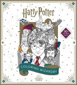 Paperback Harry Potter: Coloring Wizardry Book