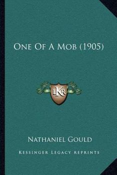 Paperback One Of A Mob (1905) Book