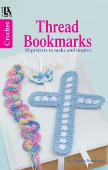 Paperback Crochet Thread Bookmarks Book