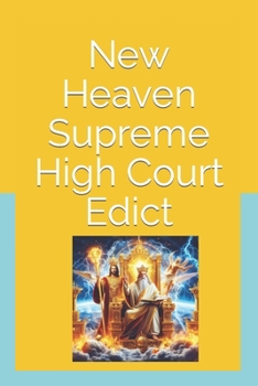 Paperback New Heaven Supreme High Court Edict Book