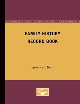 Paperback Family History Record Book