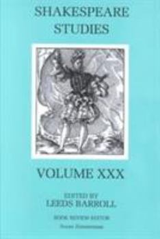Hardcover Shakespeare Studies (30) Book