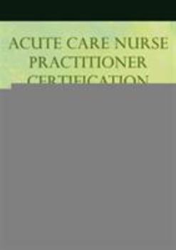 Paperback Acute Care Nurse Practitioner Certification Study Question Book