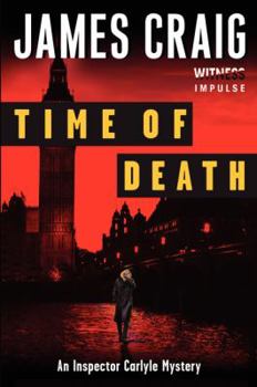 Paperback Time of Death: An Inspector Carlyle Mystery Book