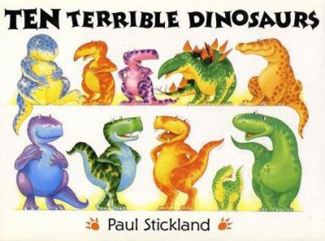 Hardcover Ten Terrible Dinosaurs Book