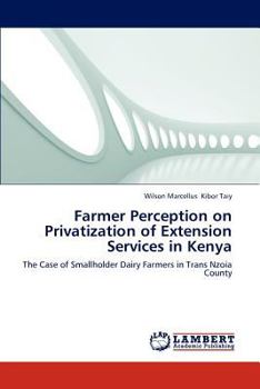 Paperback Farmer Perception on Privatization of Extension Services in Kenya Book