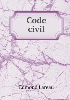 Paperback Code civil [French] Book